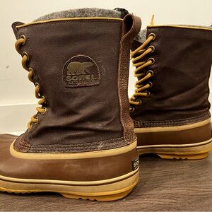 A pair off Sorel Boots from before Columbia bought the company.